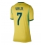 Brasil Vinicius Junior #7 Hjemmedrakt Dame VM 2026 Kortermet Brasil Vinicius Junior #7 Hjemmedrakt Dame VM 2026 Kortermet