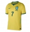 Brasil Vinicius Junior #7 Hjemmedrakt VM 2026 Kortermet Brasil Vinicius Junior #7 Hjemmedrakt VM 2026 Kortermet