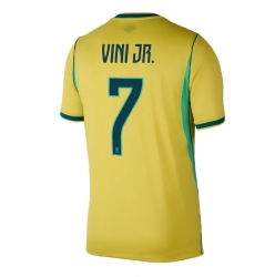 Brasil Vinicius Junior #7 Hjemmedrakt VM 2026 Kortermet