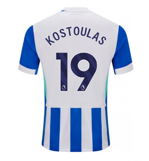 Brighton Charalampos Kostoulas #19 Hjemmedrakt 2025-26 Kortermet Brighton Charalampos Kostoulas #19 Hjemmedrakt 2025-26 Kortermet