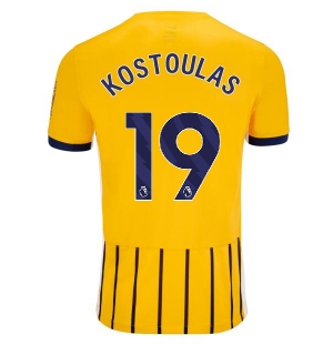 Brighton Charalampos Kostoulas #19 Tredjedrakt 2025-26 Kortermet