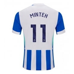 Brighton Yankuba Minteh #11 Hjemmedrakt 2025-26 Kortermet