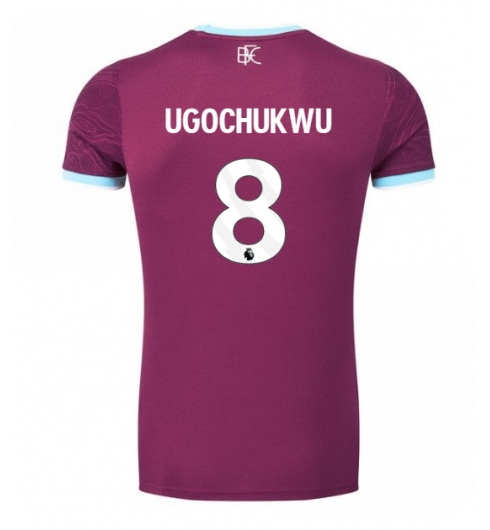 Burnley Lesley Ugochukwu #8 Hjemmedrakt 2025-26 Kortermet Burnley Lesley Ugochukwu #8 Hjemmedrakt 2025-26 Kortermet