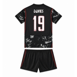 Canada Alphonso Davies #19 Bortedraktsett Barn VM 2026 Kortermet (+ Korte bukser)