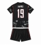 Canada Alphonso Davies #19 Bortedraktsett Barn VM 2026 Kortermet (+ Korte bukser)