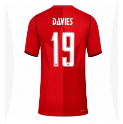 Canada Alphonso Davies #19 Hjemmedrakt Dame VM 2026 Kortermet
