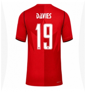 Canada Alphonso Davies #19 Hjemmedrakt Dame VM 2026 Kortermet