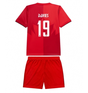Canada Alphonso Davies #19 Hjemmedraktsett Barn VM 2026 Kortermet (+ Korte bukser)