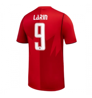 Canada Cyle Larin #9 Hjemmedrakt VM 2026 Kortermet