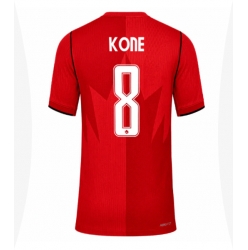 Canada Ismael Kone #8 Hjemmedrakt Dame VM 2026 Kortermet