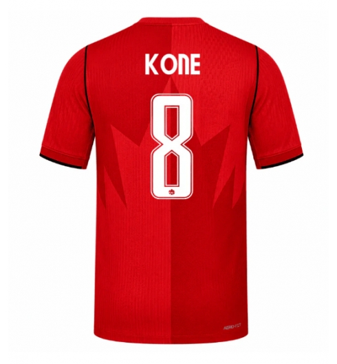 Canada Ismael Kone #8 Hjemmedrakt VM 2026 Kortermet Canada Ismael Kone #8 Hjemmedrakt VM 2026 Kortermet