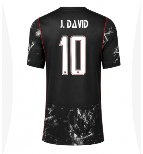 Canada Jonathan David #10 Bortedrakt Dame VM 2026 Kortermet Canada Jonathan David #10 Bortedrakt Dame VM 2026 Kortermet