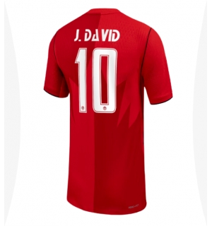 Canada Jonathan David #10 Hjemmedrakt Dame VM 2026 Kortermet