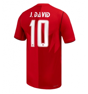 Canada Jonathan David #10 Hjemmedrakt VM 2026 Kortermet