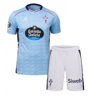 Celta Vigo Hjemmedraktsett Barn 2025-26 Kortermet (+ Korte bukser)