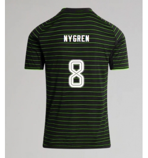 Celtic Benjamin Nygren #8 Bortedrakt 2025-26 Kortermet