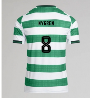 Celtic Benjamin Nygren #8 Hjemmedrakt 2025-26 Kortermet