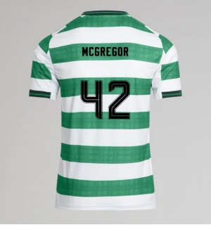 Celtic Callum McGregor #42 Hjemmedrakt 2025-26 Kortermet