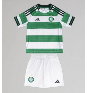 Celtic Hjemmedraktsett Barn 2025-26 Kortermet (+ Korte bukser)