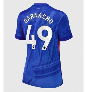 Chelsea Alejandro Garnacho #49 Hjemmedrakt Dame 2025-26 Kortermet