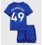 Chelsea Alejandro Garnacho #49 Hjemmedraktsett Barn 2025-26 Kortermet (+ Korte bukser)