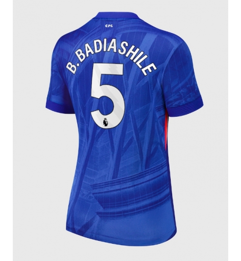 Chelsea Benoit Badiashile #5 Hjemmedrakt Dame 2025-26 Kortermet Chelsea Benoit Badiashile #5 Hjemmedrakt Dame 2025-26 Kortermet