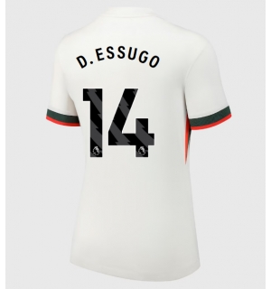 Chelsea Dario Essugo #14 Bortedrakt Dame 2025-26 Kortermet