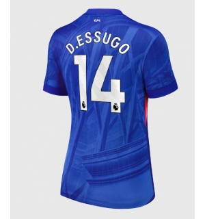 Chelsea Dario Essugo #14 Hjemmedrakt Dame 2025-26 Kortermet
