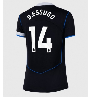 Chelsea Dario Essugo #14 Tredjedrakt Dame 2025-26 Kortermet