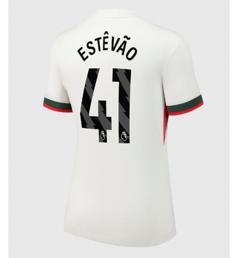 Chelsea Estevao Willian #41 Bortedrakt Dame 2025-26 Kortermet Chelsea Estevao Willian #41 Bortedrakt Dame 2025-26 Kortermet