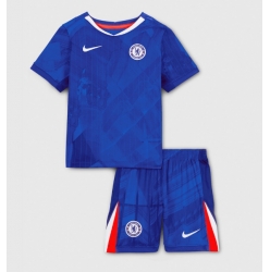 Chelsea Hjemmedraktsett Barn 2025-26 Kortermet (+ Korte bukser)