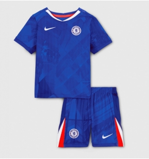 Chelsea Hjemmedraktsett Barn 2025-26 Kortermet (+ Korte bukser)