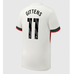 Chelsea Jamie Gittens #11 Bortedrakt 2025-26 Kortermet