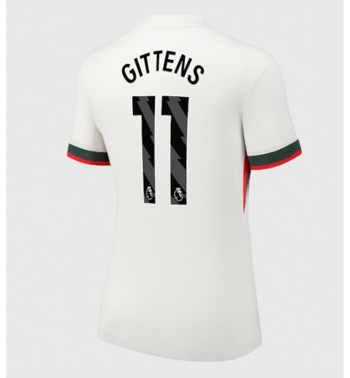 Chelsea Jamie Gittens #11 Bortedrakt Dame 2025-26 Kortermet Chelsea Jamie Gittens #11 Bortedrakt Dame 2025-26 Kortermet