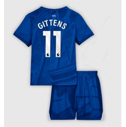 Chelsea Jamie Gittens #11 Hjemmedraktsett Barn 2025-26 Kortermet (+ Korte bukser)