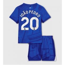 Chelsea Joao Pedro #20 Hjemmedraktsett Barn 2025-26 Kortermet (+ Korte bukser)
