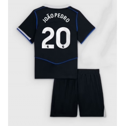 Chelsea Joao Pedro #20 Tredjedraktsett Barn 2025-26 Kortermet (+ Korte bukser)