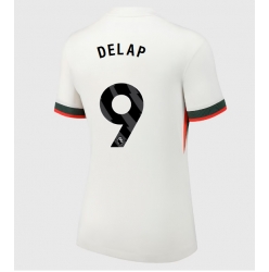 Chelsea Liam Delap #9 Bortedrakt Dame 2025-26 Kortermet