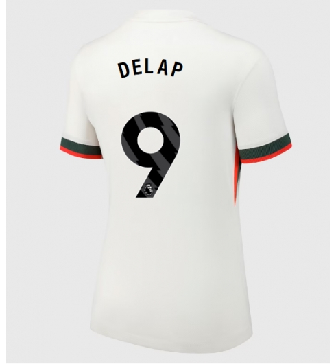 Chelsea Liam Delap #9 Bortedrakt Dame 2025-26 Kortermet Chelsea Liam Delap #9 Bortedrakt Dame 2025-26 Kortermet