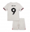 Chelsea Liam Delap #9 Bortedraktsett Barn 2025-26 Kortermet (+ Korte bukser)