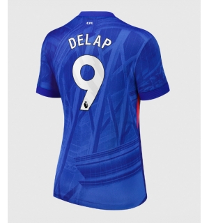 Chelsea Liam Delap #9 Hjemmedrakt Dame 2025-26 Kortermet