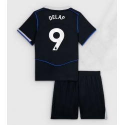 Chelsea Liam Delap #9 Tredjedraktsett Barn 2025-26 Kortermet (+ Korte bukser)
