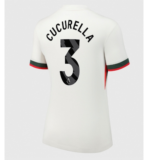 Chelsea Marc Cucurella #3 Bortedrakt Dame 2025-26 Kortermet Chelsea Marc Cucurella #3 Bortedrakt Dame 2025-26 Kortermet