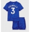 Chelsea Marc Cucurella #3 Hjemmedraktsett Barn 2025-26 Kortermet (+ Korte bukser)