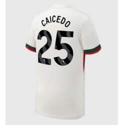 Chelsea Moises Caicedo #25 Bortedrakt 2025-26 Kortermet