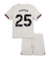 Chelsea Moises Caicedo #25 Bortedraktsett Barn 2025-26 Kortermet (+ Korte bukser)