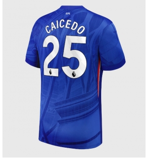 Chelsea Moises Caicedo #25 Hjemmedrakt 2025-26 Kortermet