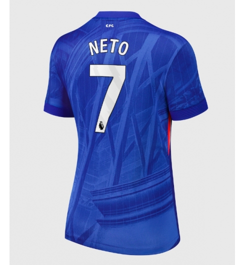 Chelsea Pedro Neto #7 Hjemmedrakt Dame 2025-26 Kortermet Chelsea Pedro Neto #7 Hjemmedrakt Dame 2025-26 Kortermet