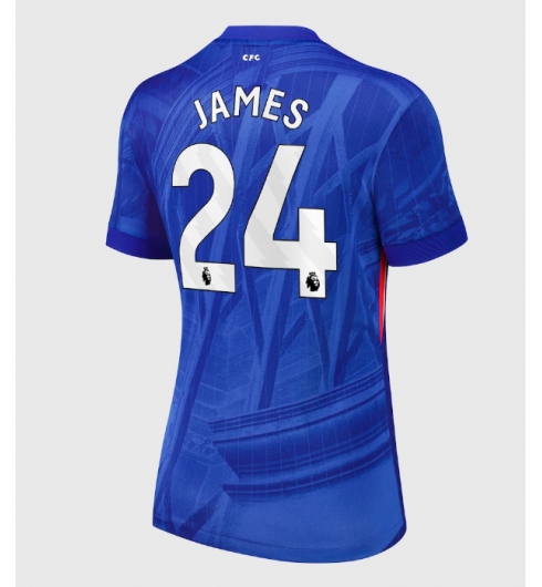 Chelsea Reece James #24 Hjemmedrakt Dame 2025-26 Kortermet Chelsea Reece James #24 Hjemmedrakt Dame 2025-26 Kortermet