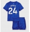 Chelsea Reece James #24 Hjemmedraktsett Barn 2025-26 Kortermet (+ Korte bukser)